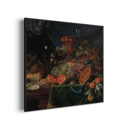 akoestisch-schilderij-abraham-mignon-stilleven-met-vruchten-en-oesters-1660-1679-vierkantakoestisch-schilderij-johannes-vermeer-vrouw-die-een-brief-leest-1663-vierkant_Wecho