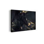 akoestisch-schilderij-abstract-marmer-look-zwart-met-goud-05-rechthoek-horizontaal_Wecho