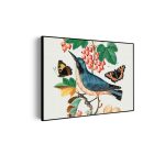 akoestisch-schilderij-prent-natuur-vogel-en-bloemen-10-rechthoek-horizontaal_Wecho