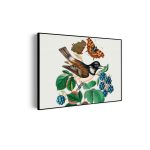 akoestisch-schilderij-prent-natuur-vogel-en-bloemen-14-rechthoek-horizontaal_Wecho