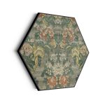 akoestisch-schilderij-vintage-print-hexagon_Wecho