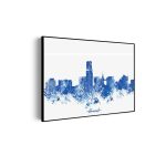 akoestisch-schilderij-skyline-brussels-watercolor-paint-rechthoek-horizontaal_Wecho
