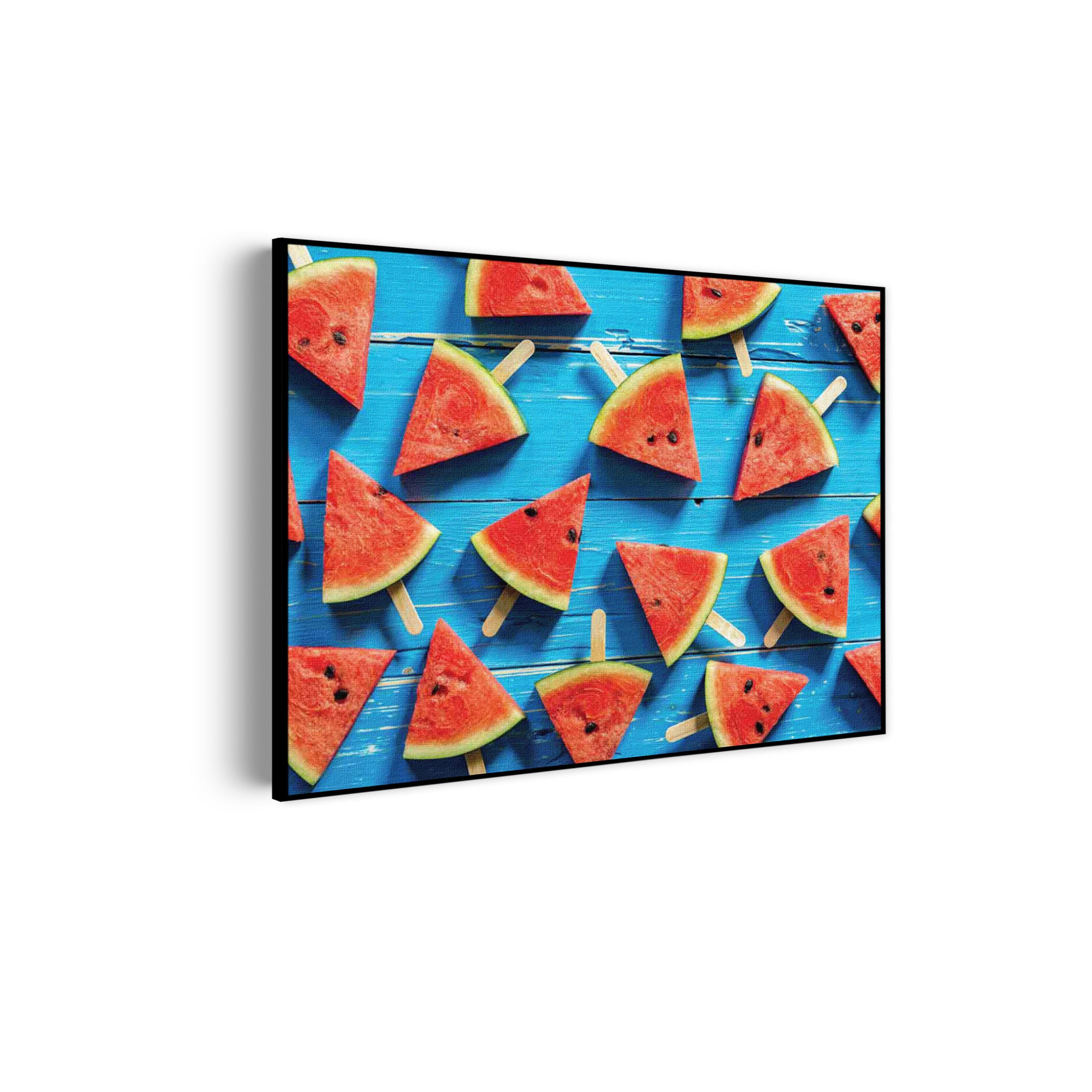 akoestisch-schilderij-watermeloen-ijsjes-rechthoek-horizontaal_Wecho akoestisch-schilderij-watermeloen-ijsjes-rechthoek-horizontaal_Wecho