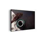 akoestisch-schilderij-koffiebonen-met-kop-koffie-rechthoek-horizontaal_Wecho