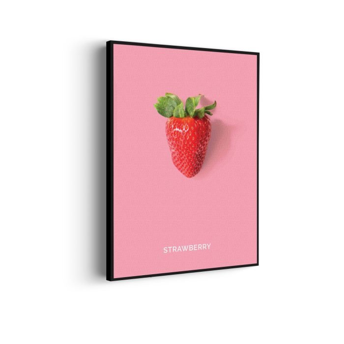akoestisch-schilderij-strawberry-rechthoek-verticaal_Wecho