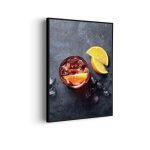 akoestisch-schilderij-cocktail-met-citroen-rechthoek-verticaal_Wecho