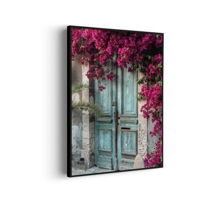 akoestisch-schilderij-roze-deuren-rechthoek-verticaal_Wecho