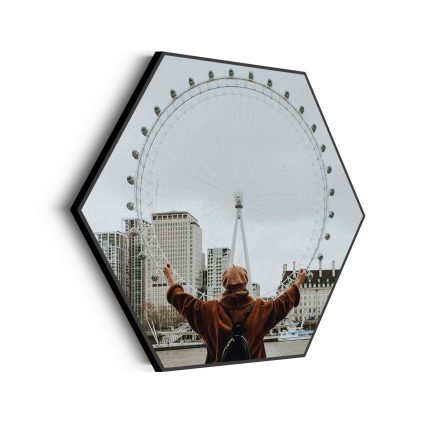 akoestisch-schilderij-london-eye-hexagon_Wecho
