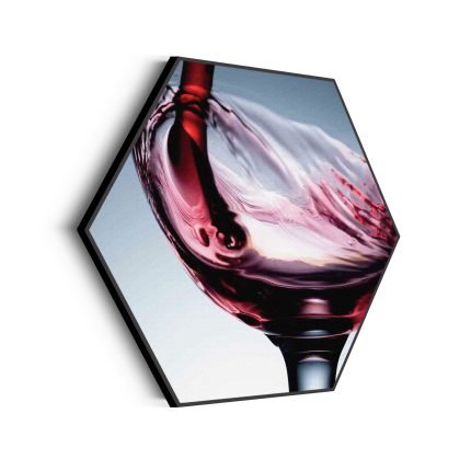 akoestisch-schilderij-glas-rode-wijn-01-hexagon_Wecho