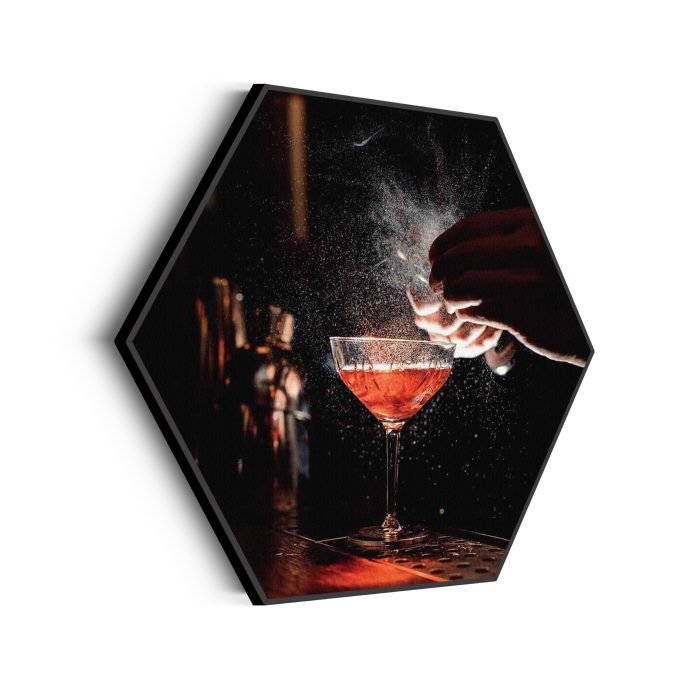 akoestisch-schilderij-cocktail-bar-01-hexagon_Wecho