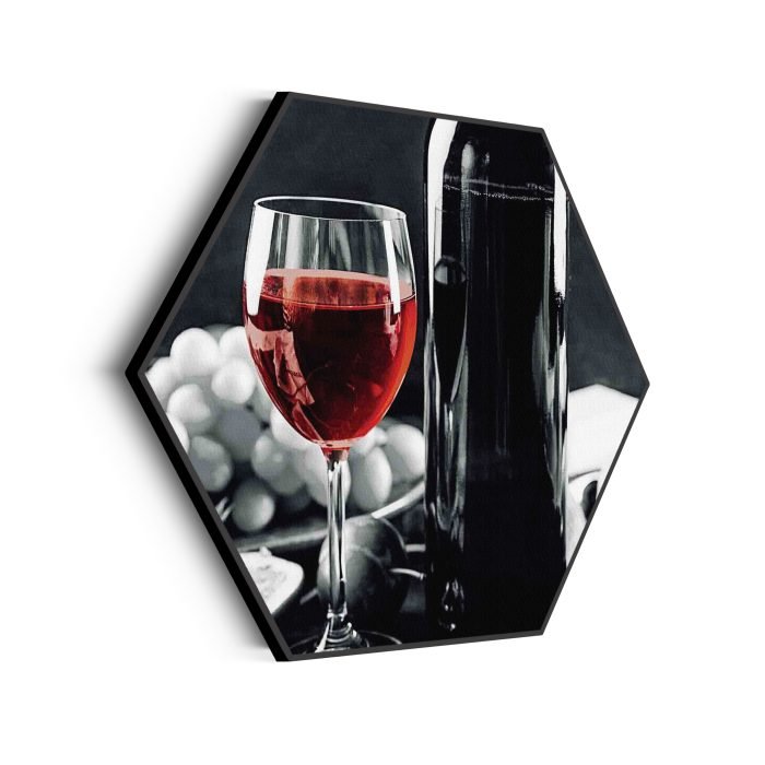 akoestisch-schilderij-red-red-wine-01-hexagon_Wecho