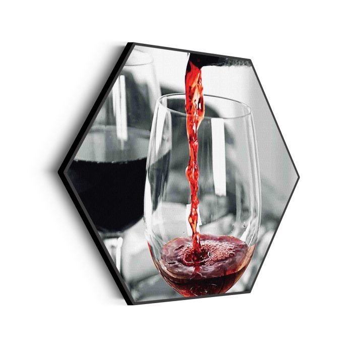 akoestisch-schilderij-red-red-wine-02-hexagon_Wecho