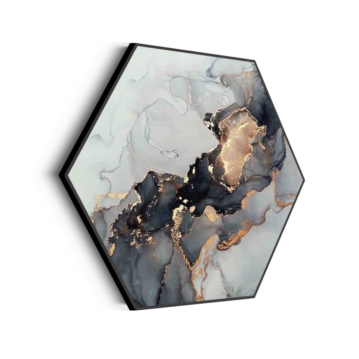 akoestisch-schilderij-marmer-look-hotel-chique-01-hexagon_Wecho