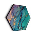 akoestisch-schilderij-marmer-look-colored-02-hexagon_Wecho