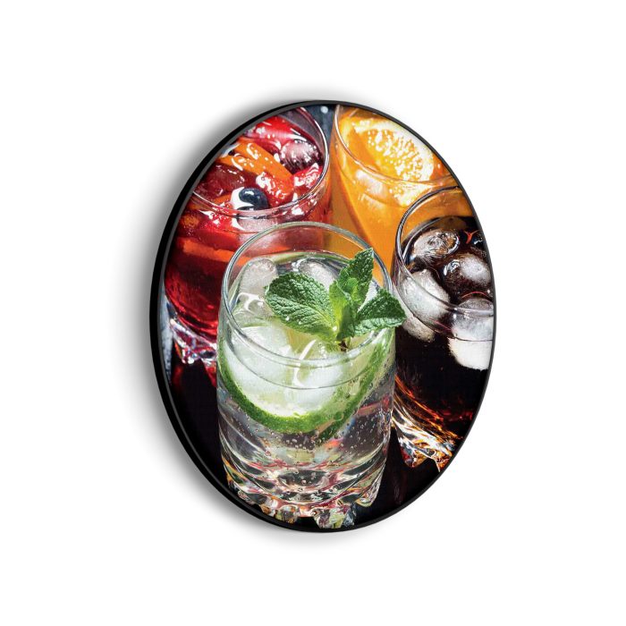akoestisch-schilderij-cocktails-rond-muurcirkel_Wecho