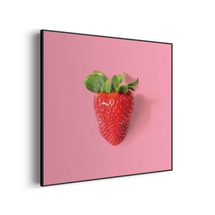 akoestisch-schilderij-strawberry-vierkant_Wecho