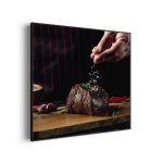 akoestisch-schilderij-home-made-beef-vierkant_Wecho
