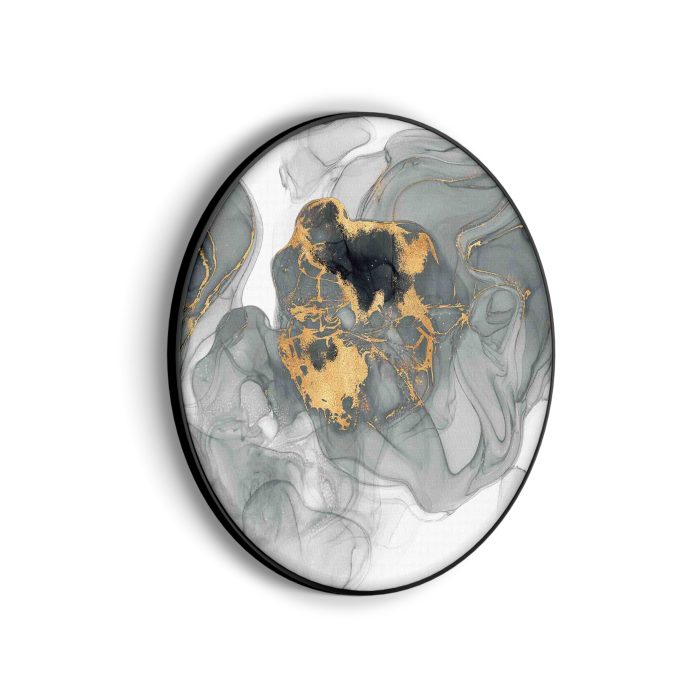 akoestisch-schilderij-abstract-marmer-look-grijs-met-goud-03-rond_Wecho