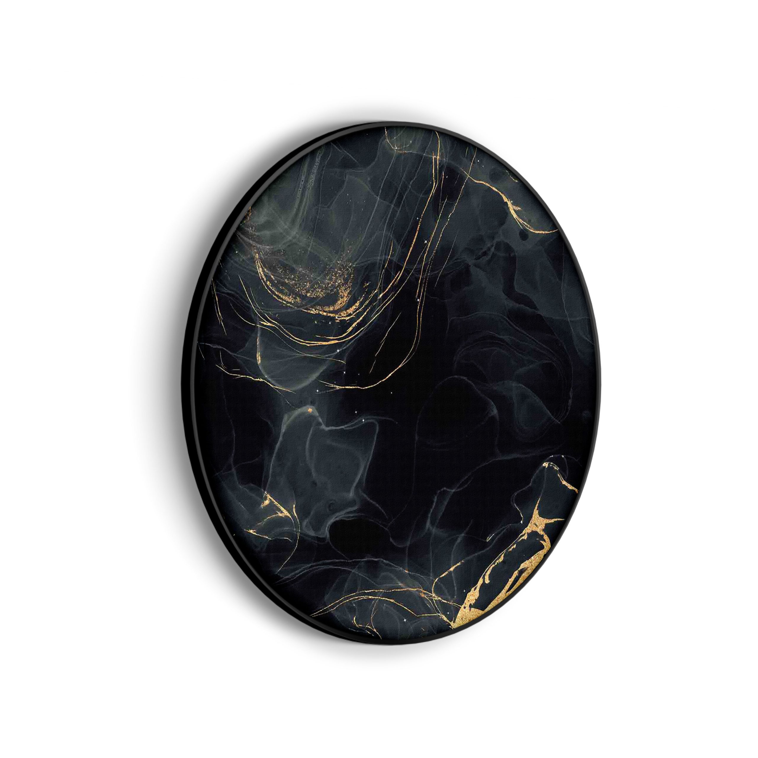 akoestisch-schilderij-abstract-marmer-look-zwart-met-goud-01-rond_Wecho akoestisch-schilderij-abstract-marmer-look-zwart-met-goud-01-rond_Wecho