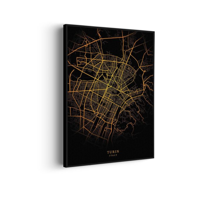 akoestisch-schilderij-turin-turijn-plattegrond-zwart-geel-rechthoek-verticaal_Wecho