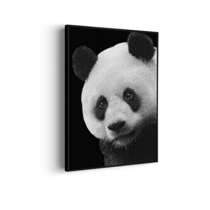 akoestisch-schilderij-pandabeer-zwart-wit-02-rechthoek-verticaal_Wecho
