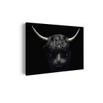 akoestisch-schilderij-stier-ready-to-fight-02-rechthoek-horizontaal_Wecho