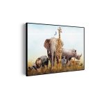 akoestisch-schilderij-de-dieren-van-zuid-afrika-rechthoek-horizontaal_Wecho