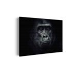 akoestisch-schilderij-de-gorilla-aap-rechthoek-horizontaal_Wecho