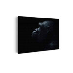 akoestisch-schilderij-de-aap-zwart-wit-rechthoek-horizontaal_Wecho