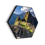 akoestisch-schilderij-machu-picchu-hexagon_Wecho