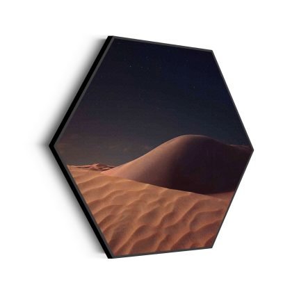 akoestisch-schilderij-de-woestijn-hexagon_Wecho