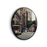 akoestisch-schilderij-san-francisco-city-rond_Wecho