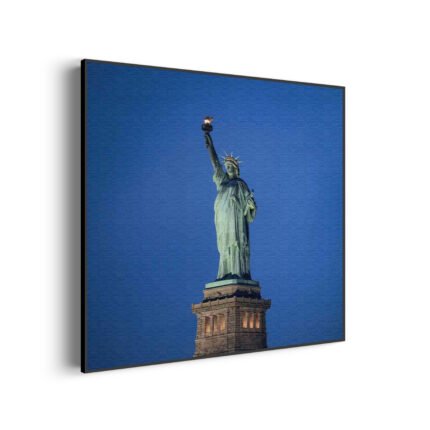 akoestisch-schilderij-vrijheidsbeeld-new-york-donker-01-vierkant_Wecho