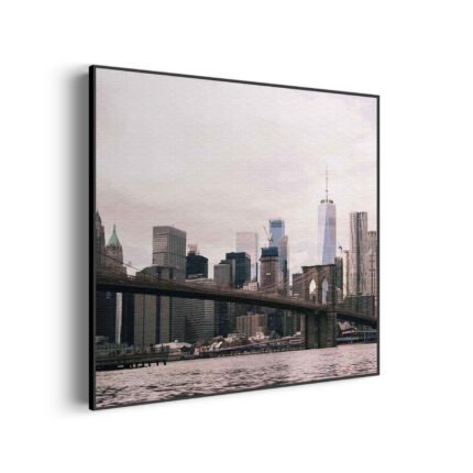 akoestisch-schilderij-brooklyn-bridge-new-york-vierkant_Wecho