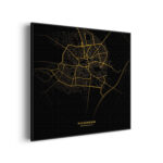 akoestisch-schilderij-hilversum-plattegrond-zwart-geel-vierkant_Wecho