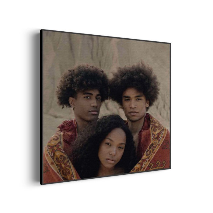 akoestisch-schilderij-afros-in-de-woestijn-met-persisch-tapijt-vierkant_Wecho