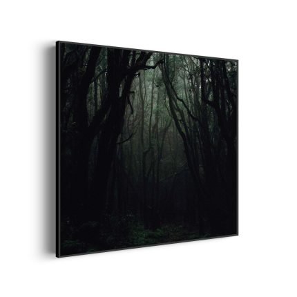 akoestisch-schilderij-het-donkere-bos-vierkantakoestisch-schilderij-het-donkere-bos-vierkant