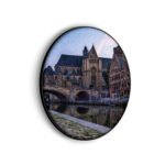 akoestisch-schilderij-middeleeuwse-kathedraal-en-brug-gent-rond_Wecho
